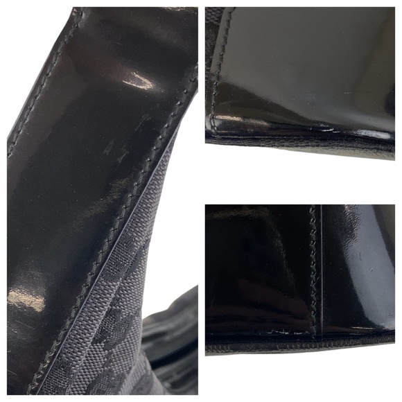 Gucci Gucci GG Canvas Black Shoulder Bag Canvas Crossbody Bag 0014204 - Picture 6 of 10